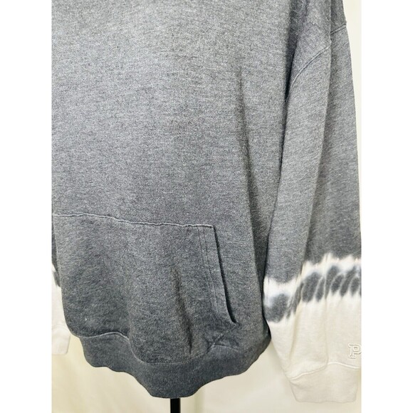 Victoria Secret PINK Gray‎ Tie-Dye Hoodie Pullover Sweatshirt Women's MEDIUM - Picture 5 of 10